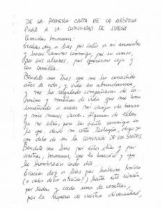 Bendito Suesa_cartaPilar