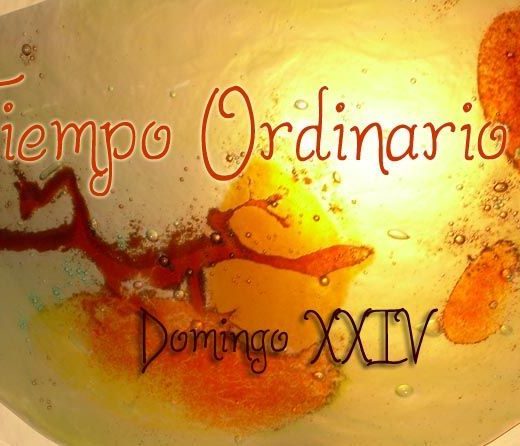Perdonándole.